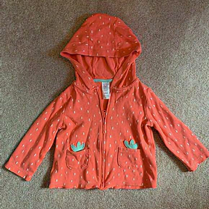 Carters‎ hooded lightweight Zipup 18mo